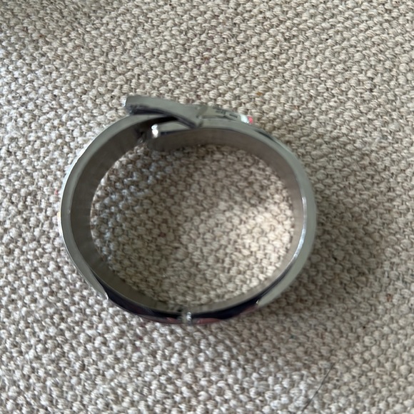 Sparkly yellow blue purple adjustable bracelet. NWOT 3/4 wide - Picture 2 of 5